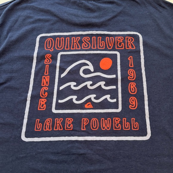 Quicksilver Double Up Lake Powell Short Sleeve T-Shirt NWT Men’s Size Medium - Picture 3 of 9